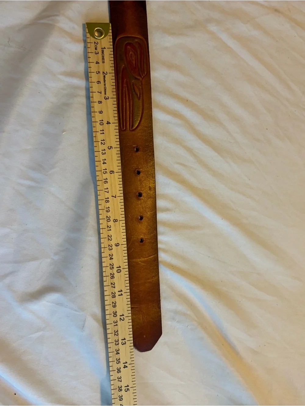 Lucky Brand Leather Belt – Size 42 – Brown